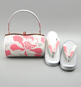 振袖・卒業袴用草履バッグ（足サイズ：23.0cm～24.5cm） No.5ZE-1360-03