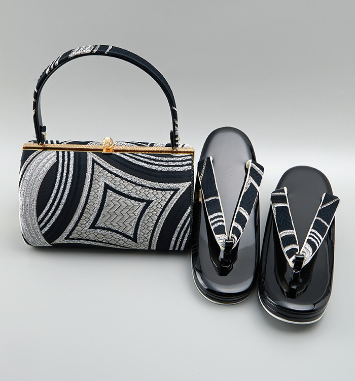 振袖・卒業袴用草履バッグ（足サイズ：23.0cm～24.5cm） No.5ZE-1370