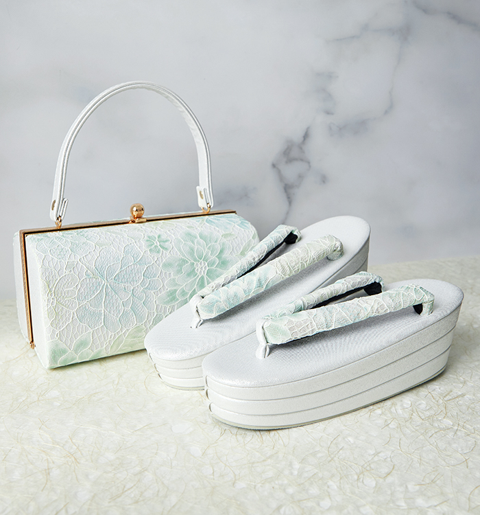 振袖・卒業袴用草履バッグ（足サイズ：23.0cm～24.5cm） No.5ZE-1404