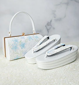 振袖・卒業袴用草履バッグ（足サイズ：23.0cm～24.5cm） No.5ZE-1404-40-R