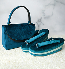 振袖・卒業袴用草履バッグ（足サイズ：23.0cm～24.5cm） No.5ZE-1405-10-R