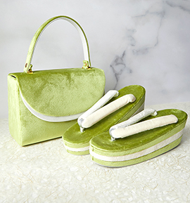 振袖・卒業袴用草履バッグ（足サイズ：23.0cm～24.5cm） No.5ZE-1405-30-R