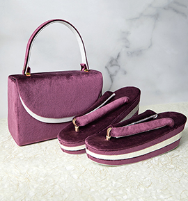 振袖・卒業袴用草履バッグ（足サイズ：23.0cm～24.5cm） No.5ZE-1405-60-R