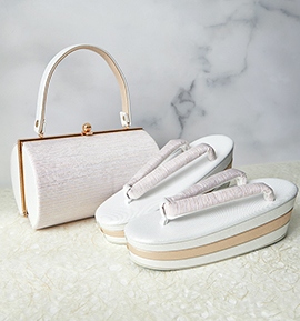 振袖・卒業袴用草履バッグ（足サイズ：23.0cm～24.5cm） No.5ZE-1406-50-R