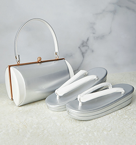 振袖・卒業袴用草履バッグ(足サイズ:23.0cm~24.5cm) No.5ZE-1416-20-R