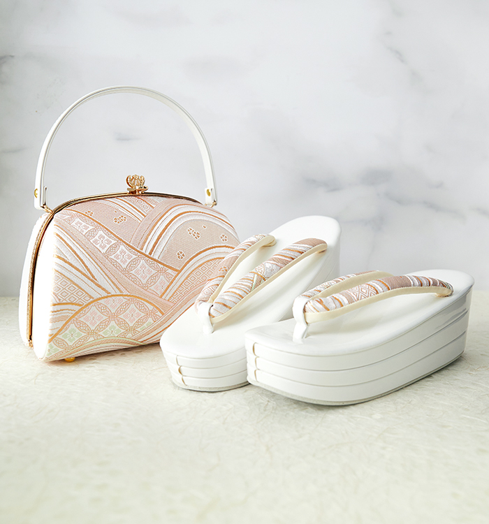 振袖・卒業袴用草履バッグ（足サイズ：23.0cm～24.5cm） No.5ZE-1473-20