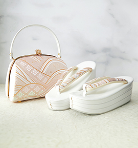 振袖・卒業袴用草履バッグ(足サイズ:23.0cm~24.5cm) No.5ZE-1473-20