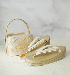 春爛漫 振袖・卒業袴用草履バッグ（足サイズ：23.0cm～24.5cm） No.5ZE-1488-00