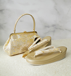 春爛漫 振袖・卒業袴用草履バッグ(足サイズ:23.0cm~24.5cm) No.5ZE-1499-00