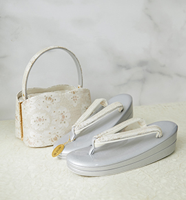 春爛漫 振袖・卒業袴用草履バッグ(足サイズ:23.0cm~24.5cm) No.5ZE-1505-10