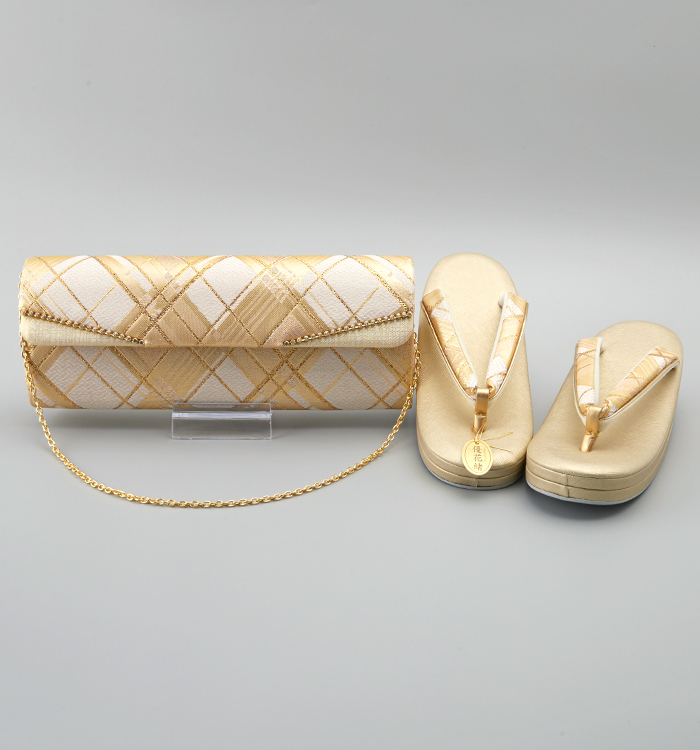 華三彩 振袖・卒業袴用草履バッグ（足サイズ：22.5cm～24.0cm） No.5ZE-1520-02_01