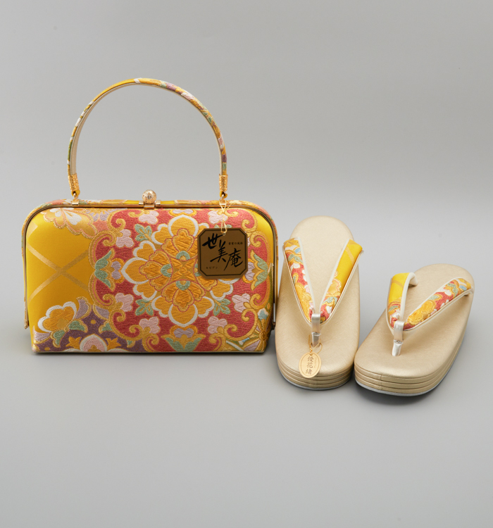 世美庵 振袖・卒業袴用草履バッグ（足サイズ：23.0cm～24.5cm） No.5ZE-1529-13_01