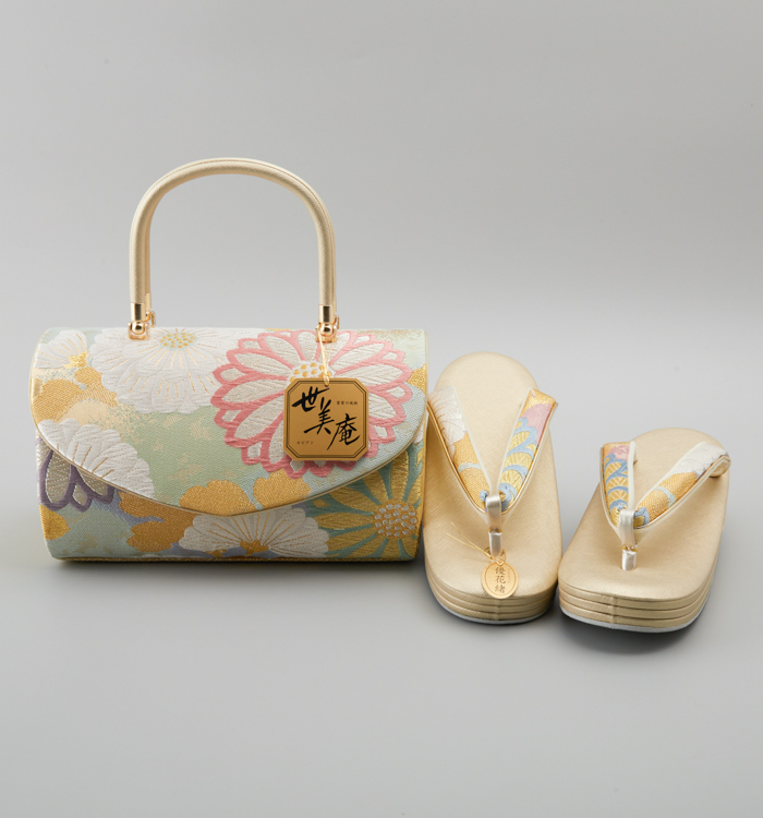 世美庵 振袖・卒業袴用草履バッグ（足サイズ：22.5cm～24.0cm） No.5ZE-1530-02_01