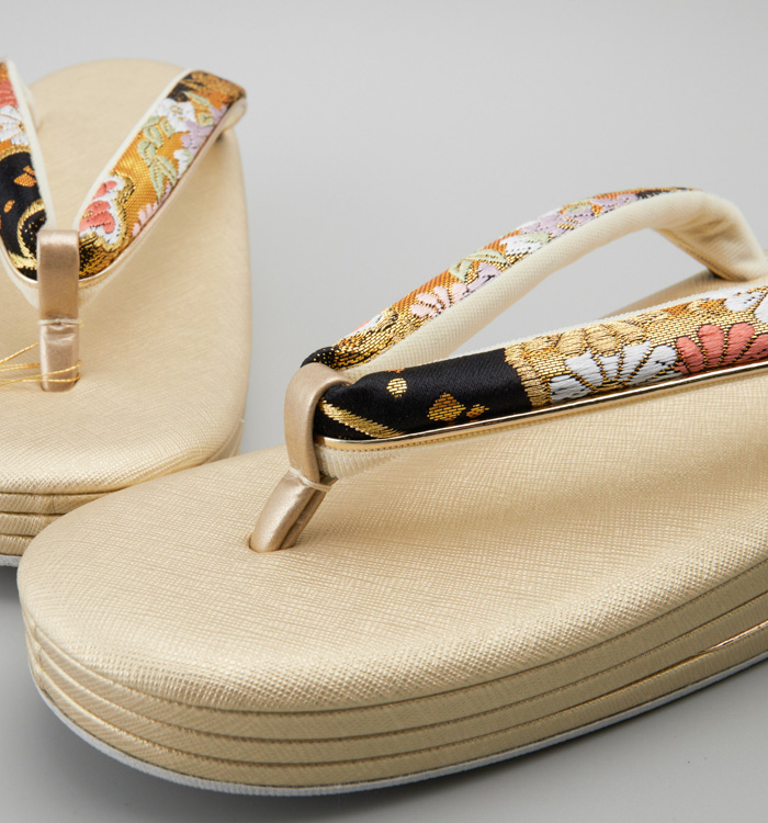 世美庵 振袖・卒業袴用草履バッグ（足サイズ：23.0cm～24.5cm） No.5ZE-1533-13_11