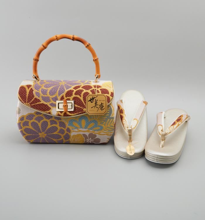 世美庵 振袖・卒業袴用草履バッグ（足サイズ：23.0cm～24.5cm） No.5ZE-1552-13_01