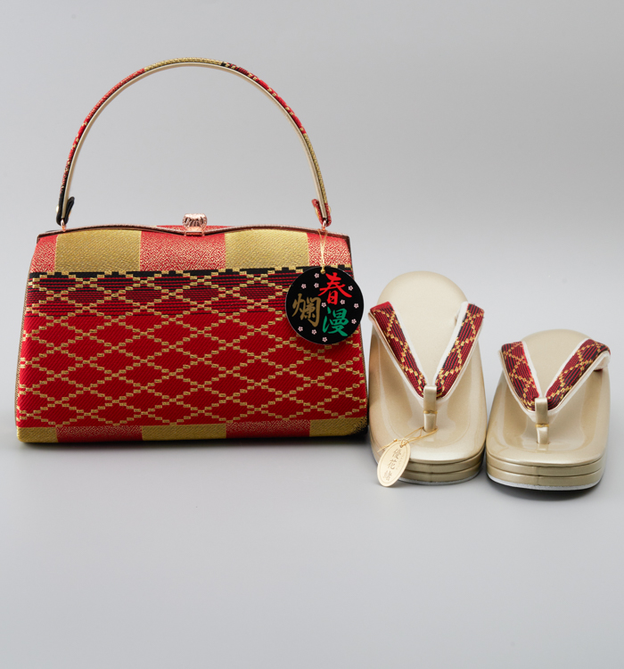 春爛漫 振袖・卒業袴用草履バッグ(足サイズ:23.0cm~24.5cm) No.5ZE-1567-00_01