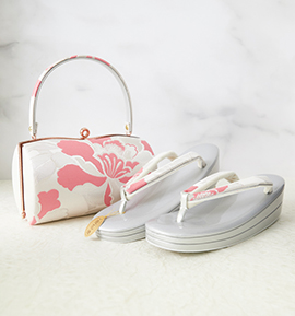 振袖・卒業袴用草履バッグ(足サイズ:25.0cm~26.5cm) No.5ZE-1569-14