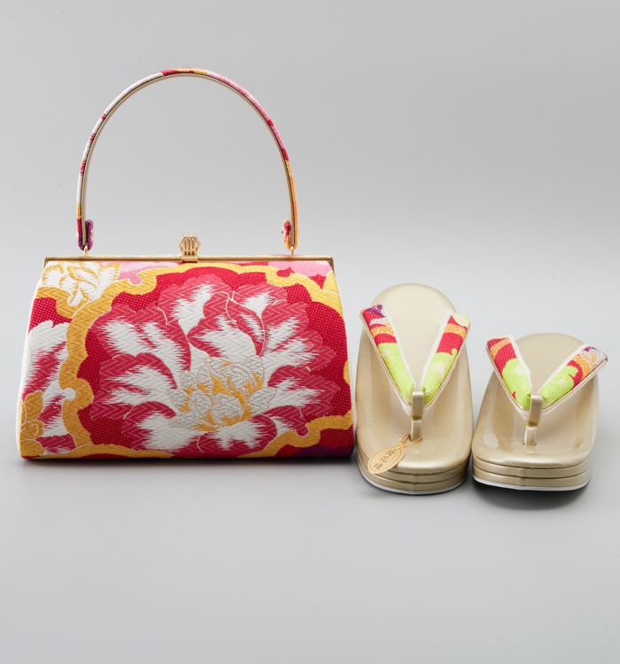 振袖・卒業袴用草履バッグ（足サイズ：23.0cm～24.5cm） No.5ZE-1576