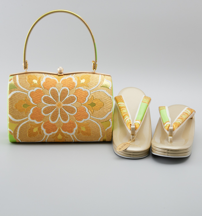 振袖・卒業袴用草履バッグ（足サイズ：23.0cm～24.5cm） No.5ZE-1578