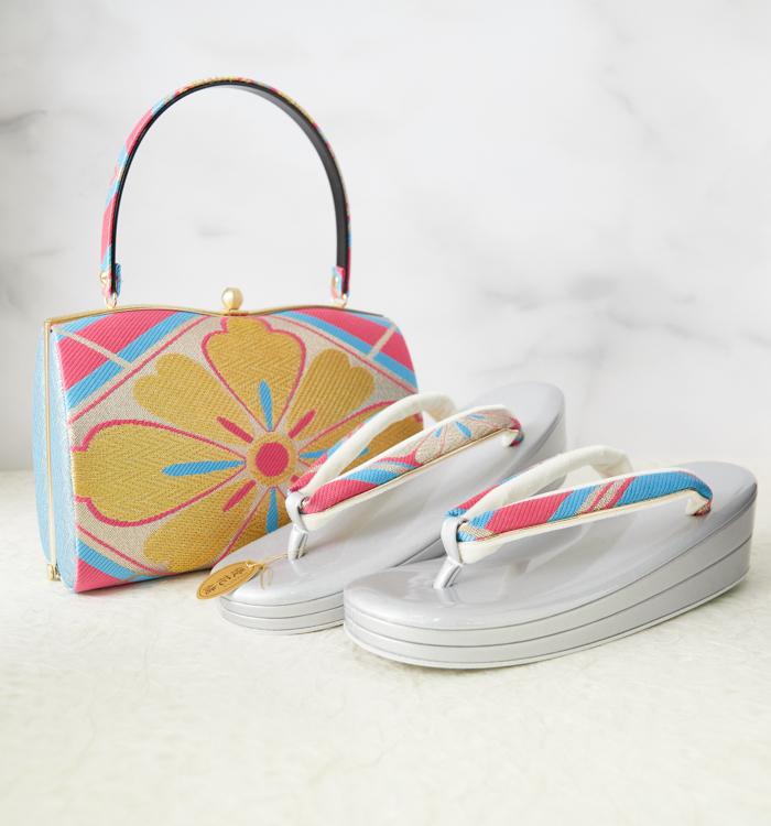 振袖・卒業袴用草履バッグ（足サイズ：23.0cm～24.5cm） No.5ZE-1579