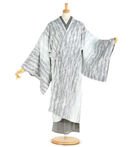 夏物 道中着 正絹 No.5ZF-0043-00