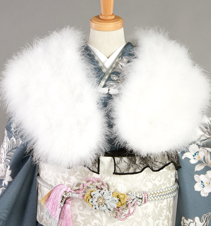 フェザーショール マラボーショール No.5ZF-0054-00の通販｜きもの365