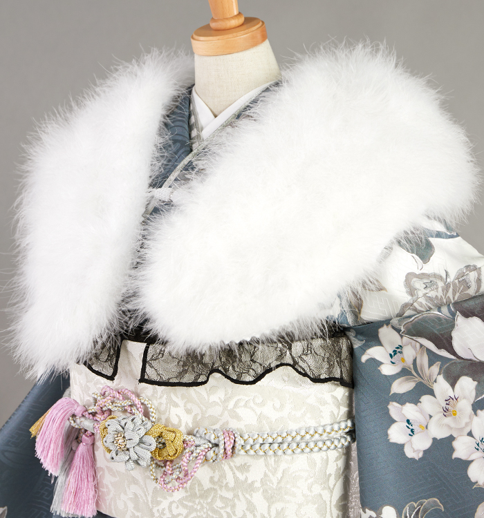 フェザーショール マラボーショール No.5ZF-0054-00の通販｜きもの365