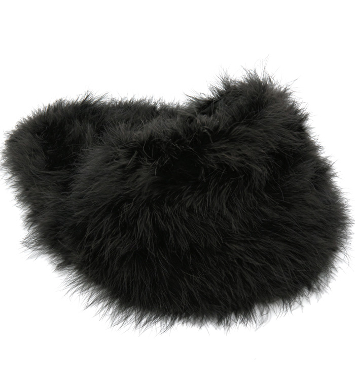 フェザーショール ブラック No.5ZF-0120-00の通販｜きもの365