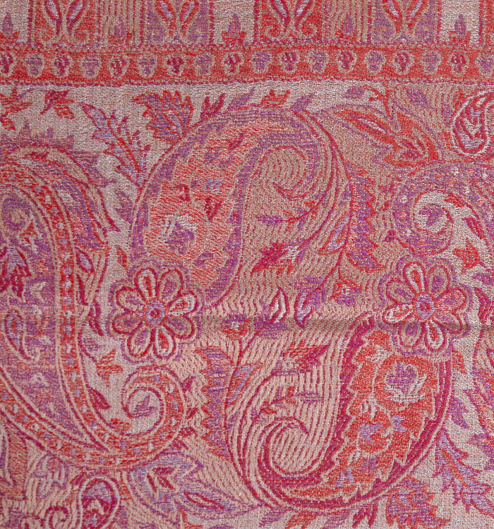 カシミールストール ジャガードショール No.5ZF-0149-00_05