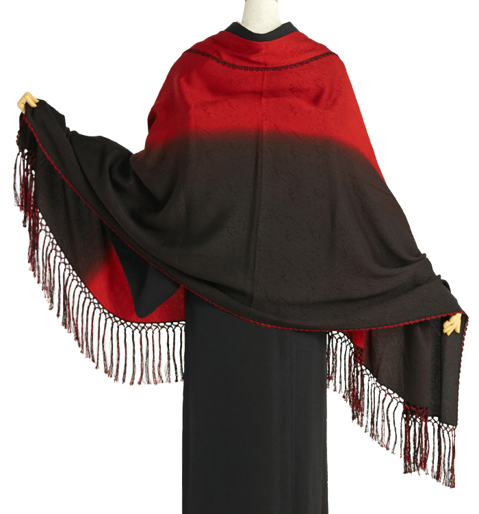 ゲリラSALE超逸品 正絹絞り 大判ショール ゲリラSALE超逸品 正絹絞り 大判ショール 大判ストール〈OS/BG