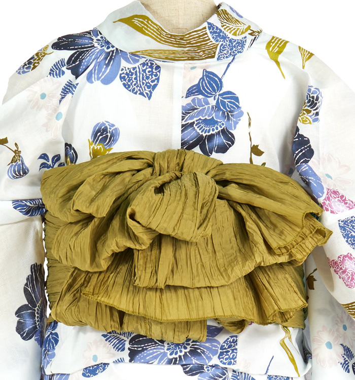 【単品】浴衣 Le coeur フリーサイズ 南国の花 No.5ZG-0031-00_02