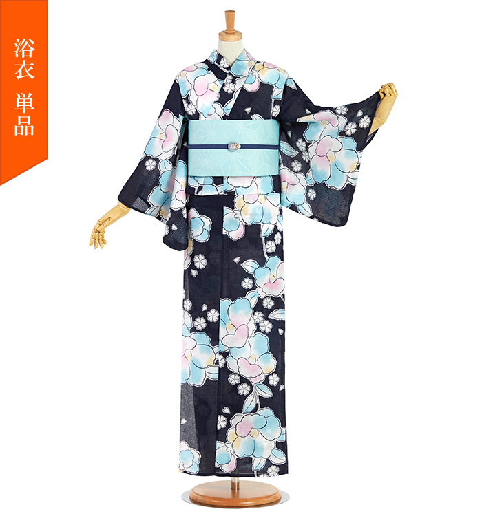 単品】浴衣 jouer ete couleur フリーサイズ No.5ZG-0685-00の