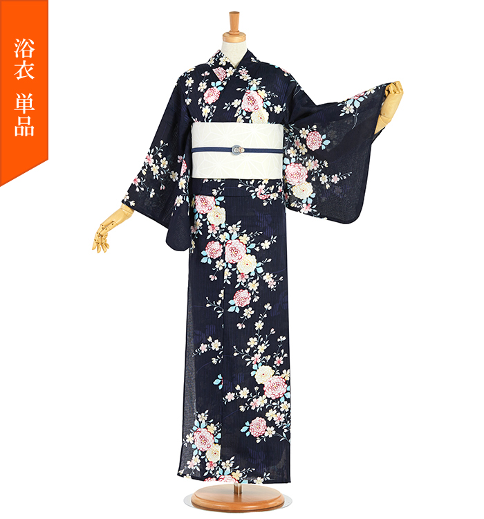 単品】浴衣 jouer ete couleur フリーサイズ No.5ZG-0687-00の通販