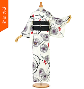 【単品】浴衣 jouer ete couleur フリーサイズ No.5ZG-0688-00