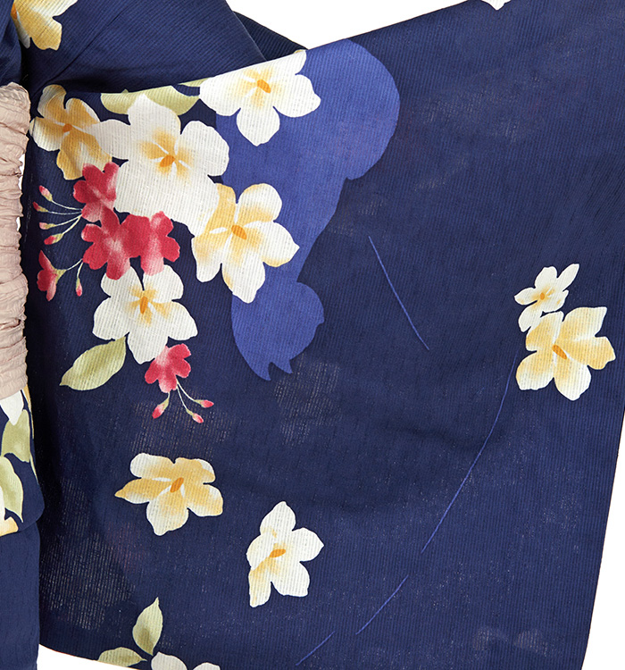 2224「bonheur saisons」おしゃれな洗える長襦袢 Mサイズ 新品 単品】綿麻浴衣 bonheur saisons Nostalgic Gallery