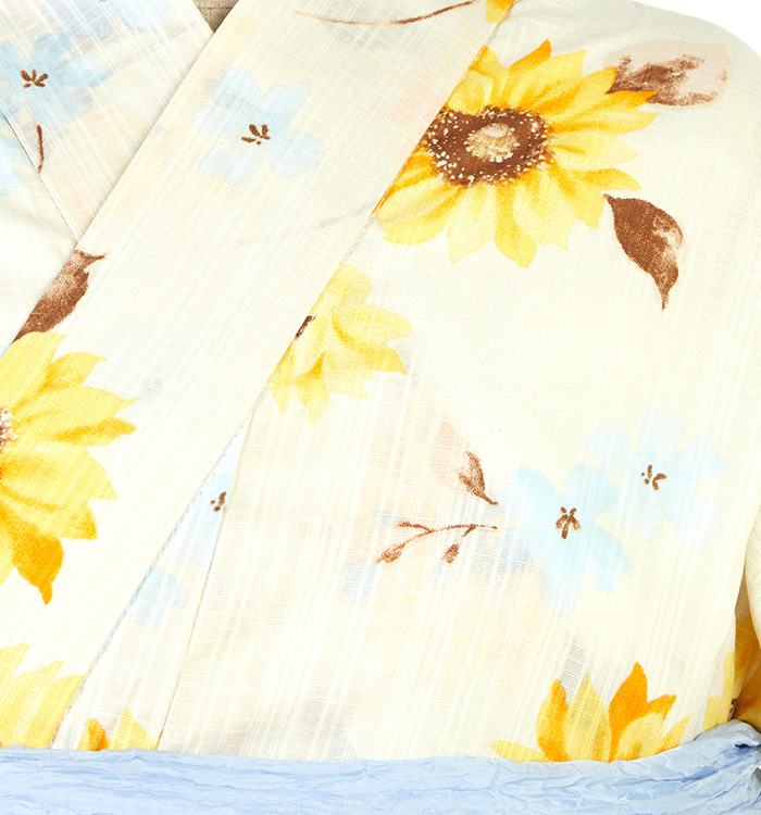【単品】浴衣 bonheur saisons ESSENTIAL flow フリーサイズ No.5ZG-0730-02_01