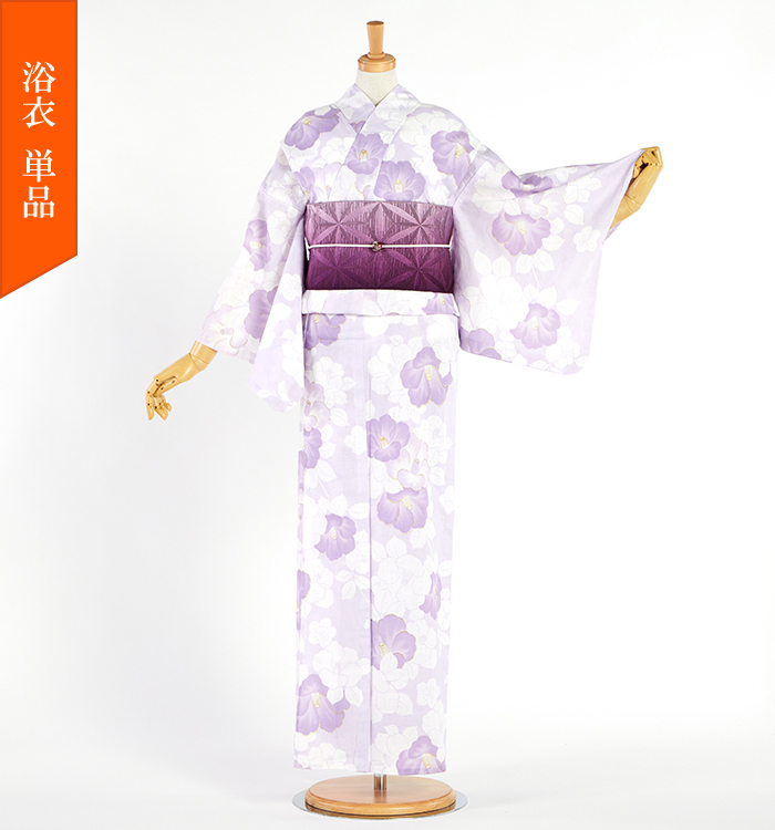 単品】綿麻浴衣 bonheur saisons Nostalgic Gallery フリーサイズ No