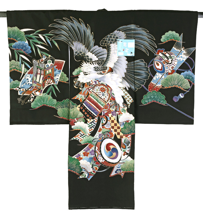 男の子 産着 No.5ZH-0004-F 襦袢付き