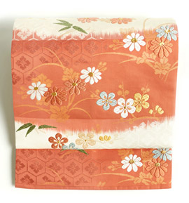 仕立て上がり】正絹 名古屋帯 良品 No.5ZH-0145-00の通販｜きもの365