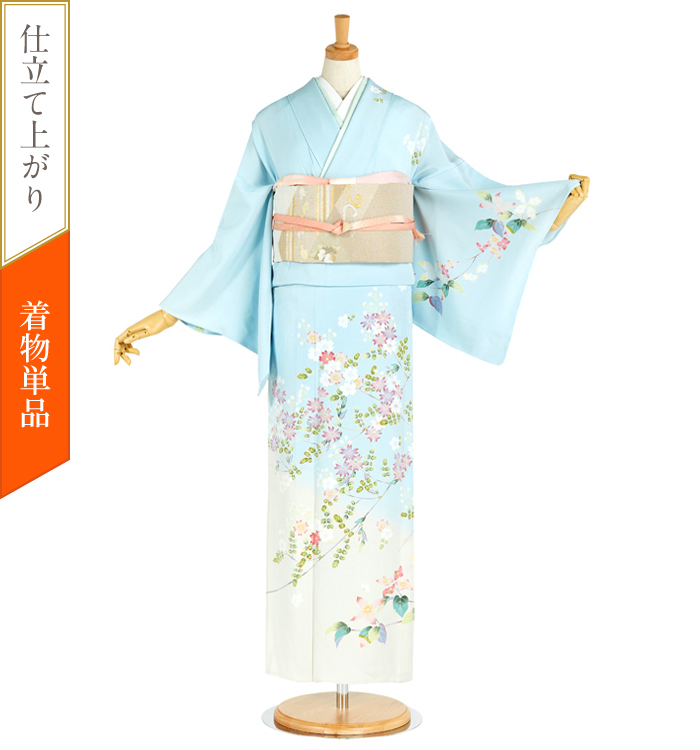 着物単品】手描友禅 単衣訪問着 No.5ZH-0157-Sサイズの通販
