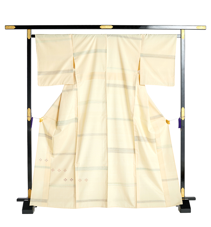 単衣　訪問着　誂え着物 紗袷訪問着 黒 単衣 誂え物