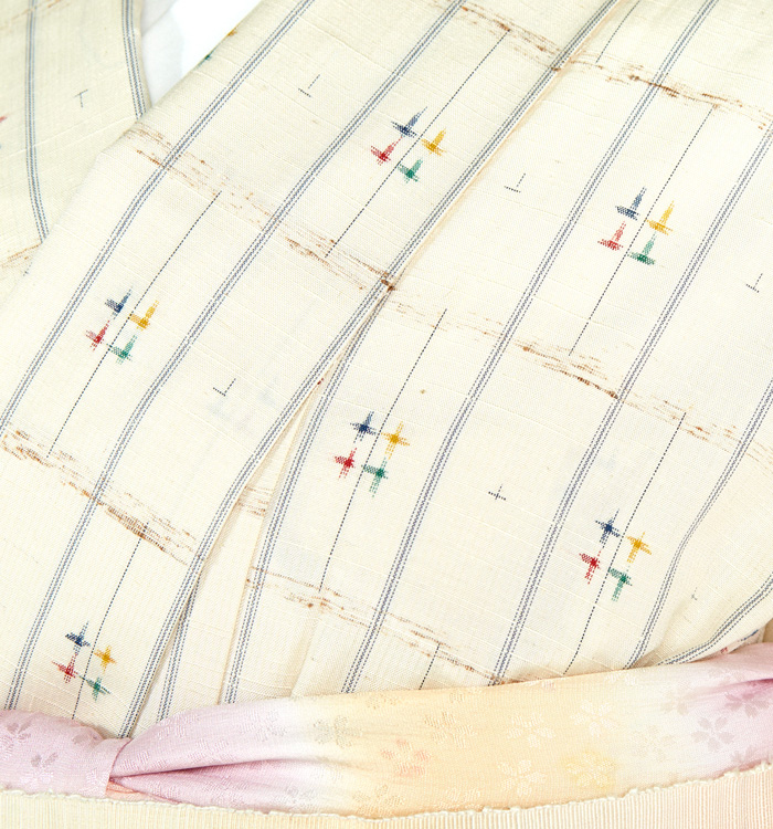 【着物単品】単衣紬 No.5ZH-0199-Sサイズ_04