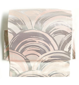 さくら造り帯 西陣織 川島織物謹製 正絹 名古屋帯 No.5ZH-0252-00の