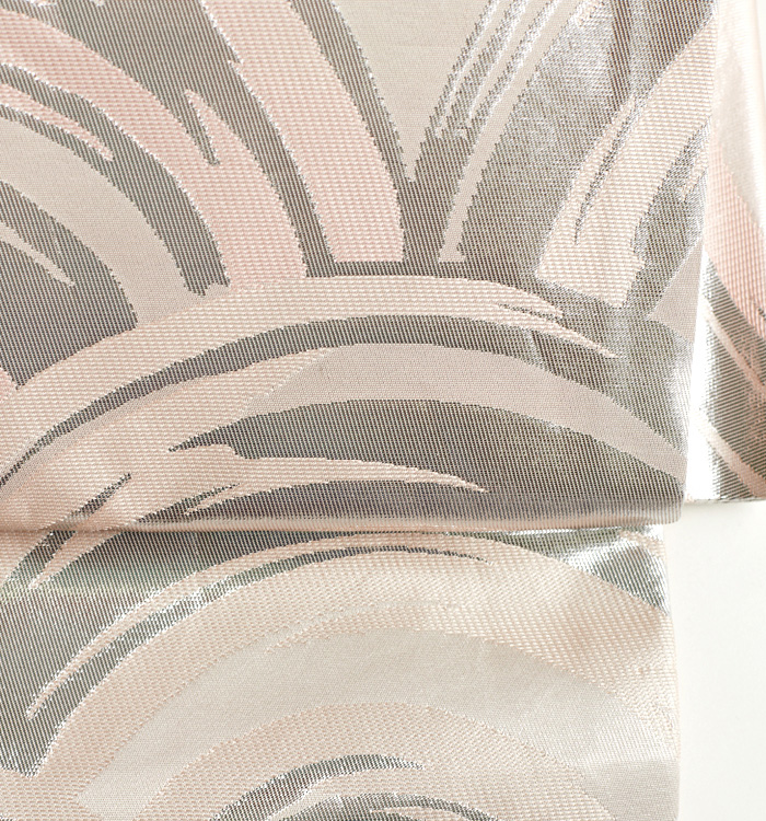 A 川島織物 辻ヶ花 銀糸 パステル 六通 正絹 フォーマルな名古屋帯 A 川島織物 辻ヶ花 銀糸 パステル 六通 正絹 フォーマルな名古屋帯 A