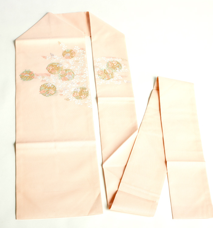 仕立て上がり】夏物 正絹 名古屋帯 良品 No.5ZH-0266-00の通販｜きもの