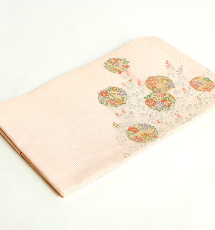 仕立て上がり】夏物 正絹 名古屋帯 良品 No.5ZH-0266-00の通販｜きもの