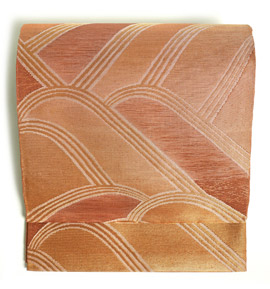 【仕立て上がり】夏物 正絹 袋帯 良品 No.5ZH-0278-00