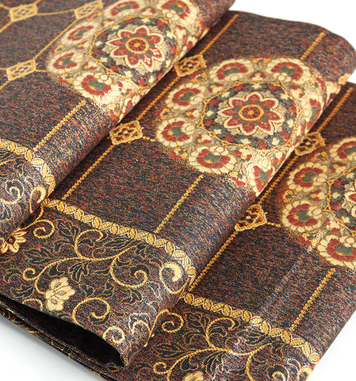 【仕立て上がり】正絹 袋帯 良品 No.5ZH-0292-00_08