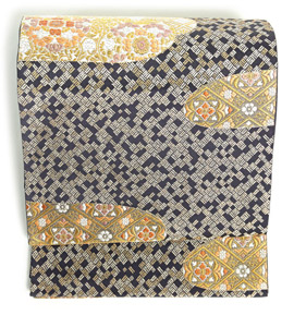 【仕立て上がり】正絹 袋帯 良品 No.5ZH-0298-00