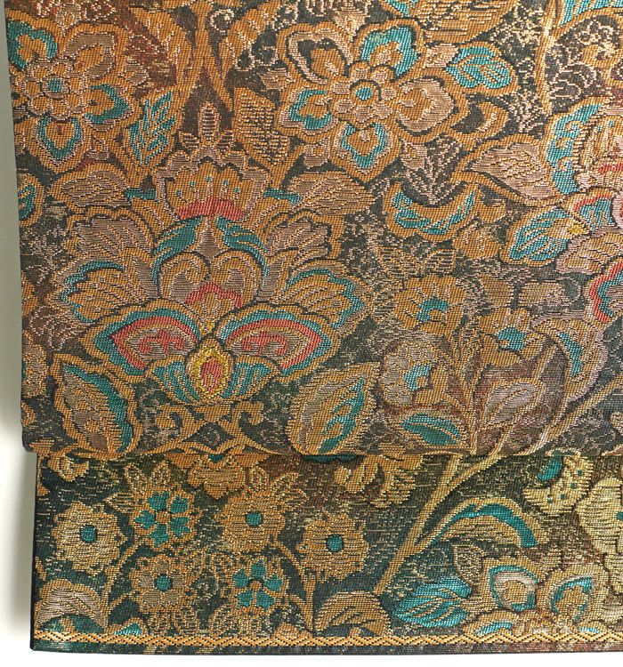 【仕立て上がり】正絹 袋帯 良品 No.5ZH-0329-00_06